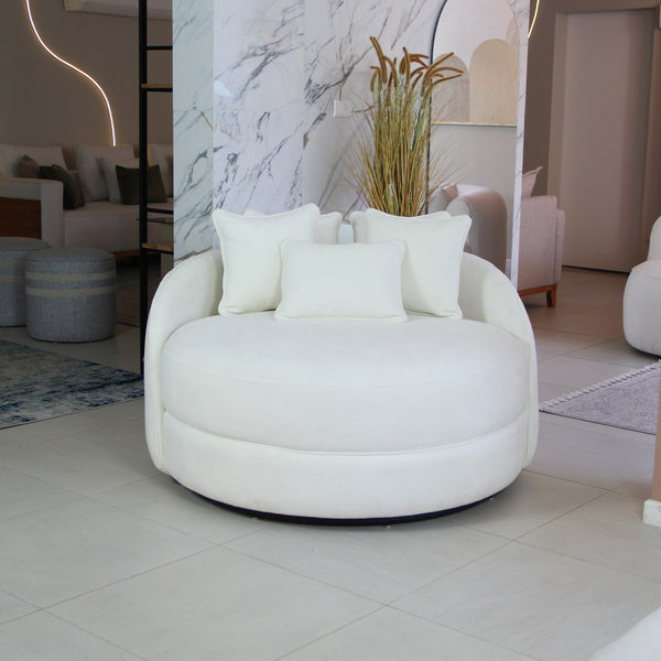Sofá Rotatorio Venecia - Tela premium