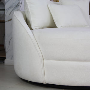Sofá Rotatorio Venecia - Tela premium
