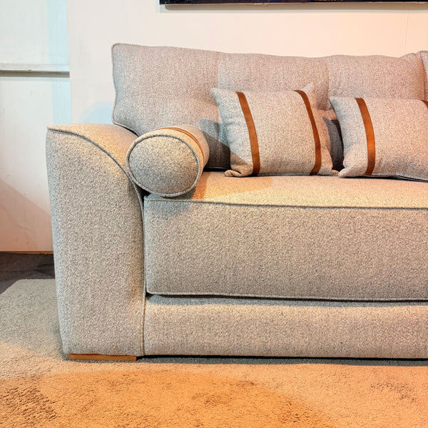 Sofá Leblon Premium Mezcla Cinza  - ENTREGA INMEDIATA