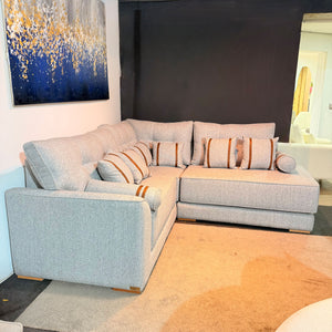 Sofá Leblon Premium Mezcla Cinza  - ENTREGA INMEDIATA